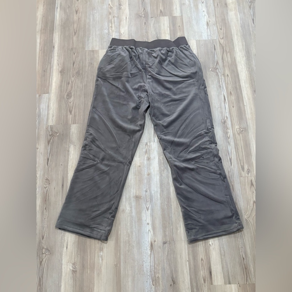 Ruby Ribbon Velour Sweatpants in Mink NWT - Picture 3 of 5